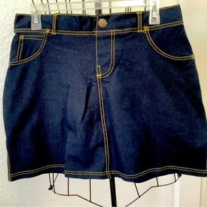 Metropolitan Jean Skirt Sz. L